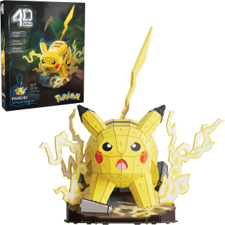POKEMON ROMPECABEZAS 4D PIKACHU 4D BUILD
