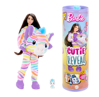 BARBIE CUTIE REVEAL ZEBRA DE COLORES