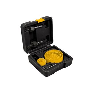 Juego de sierras copa de acero, 15 piezas KIT-14P