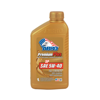 Aceite full sintético para motor a gasolina y gas SAE 5W-40 de 1 litro SP