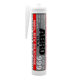 Silicona automotriz gris Abro 999 de 10 oz (290 ml) 999-9-AB-CH