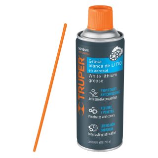 Grasa blanca de litio en aerosol 10 oz WT-300GL