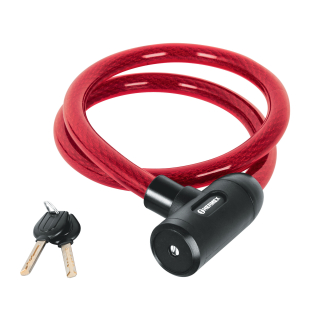 Candado de cable con llave, Ø 20 mm, 1,20 m CB-20