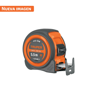 Wincha compacta resistente a impactos, 5,5m (18ft)x 1