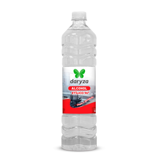 Alcohol etílico de 96° Daryza frasco de 900 ml 33649