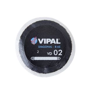 Parche uso lateral VD- 2 de 2 lonas Ø 85 mm 20 Un