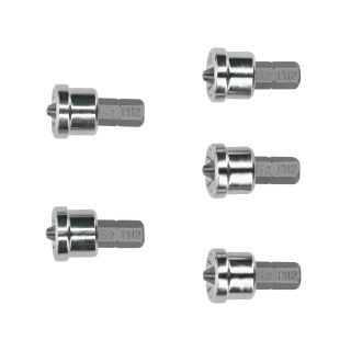 Puntas en cruz, de 5 piezas iguales PH2 para Drywall PUDE-1205