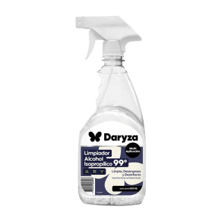 Alcohol isopropílico de 99° Daryza frasco atomizador de 650 ml 30778