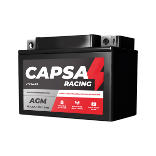 Batería para moto lineal sellado activado YTX7A-FA Pza.