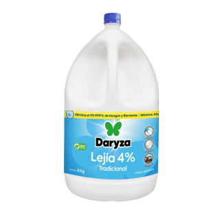 Lejía tradicional al 4% Daryza x 5 kg 33705