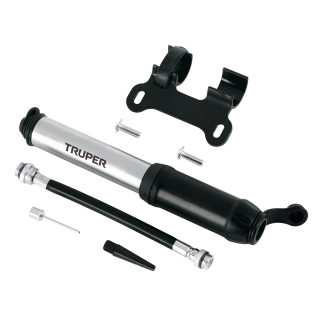 Mini inflador manual de aluminio para bicicletas BOM-MI-X