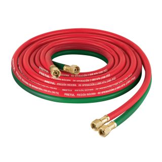 Manguera cuata reforzada para oxiacetileno, 4.5 m M-CORSOL-P