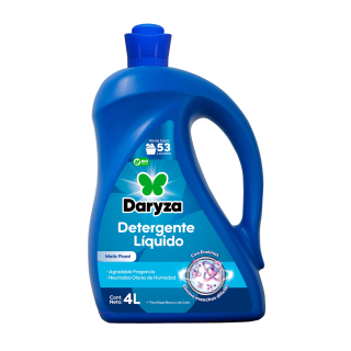 Detergente líquido para ropa floral Daryza de 4 litros 33794