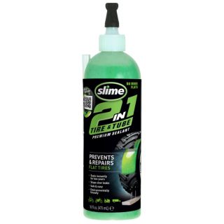 Sellador Slime 2 en 1 Premium sealant verde 10193 16 Oz.