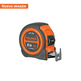 Wincha compacta resistente a impactos , 8 m (26ft)x 1