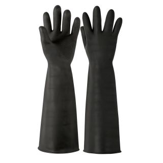 Guantes de látex, manga larga de uso industrial