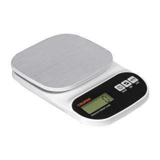 Balanza digital para cocina para 5 kg, plato de acero BASE-5EA