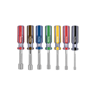 Juego de 7 desarmadores de caja, mango de PVC DJ-7P