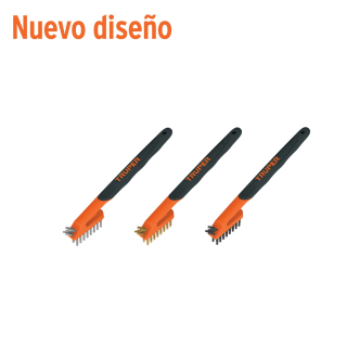 Juego de 3 minicepillos, 28 pinceles JCEA-3