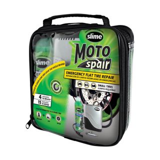 Kit Moto Spair con sellador para llantas sin camara 8 Oz más compresor 50001