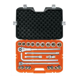 Juego de herramientas 23 piezas en pulgadas, 3/4