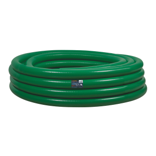 Manguera rígida para succión de motobombas verde de 30 m x 2