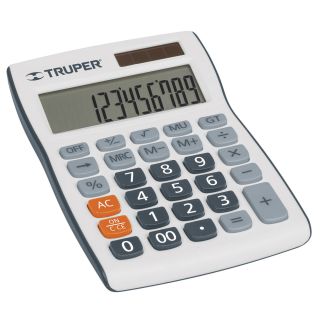 Calculadora de escritorio, 15 cm CALC-15E Pza.
