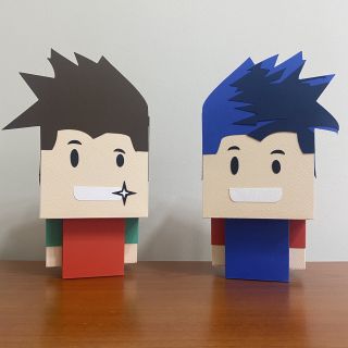 Figuras 3D en papercraft