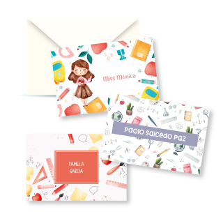 Tarjetas personales y tags