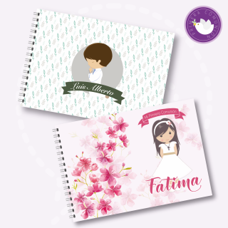 Libro de firmas o recuerdos