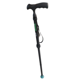 BASTON DE FIBRA DE CARBONO PLEGABLE.