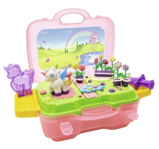 ART & FUN Set de Masa Unicornio Maleta