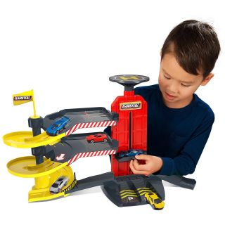 TEAMSTERZ Playset Garage Ciudad + 3 Autos