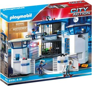 PLAYMOBIL CITY ACTION: Estación de Policía con Prisión