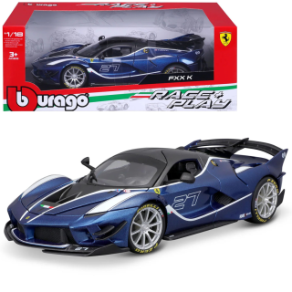 Auto de Colección 1:18 Ferrari R&P FXX K Evo Azul #27