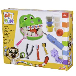 ART & FUN Set de Masa Croc Dentista
