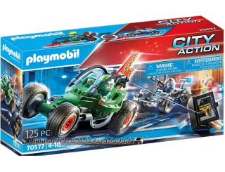 PLAYMOBIL CITY ACTION: Persecución del Ladrón de Caja Fuerte