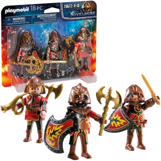Playmobil Figura De Colección Novelmore 3 Bandidos De Burnham