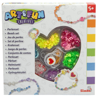 Set Para Hacer Pulseras Art & Fun Kit De Joyeria Multicolor Surtido