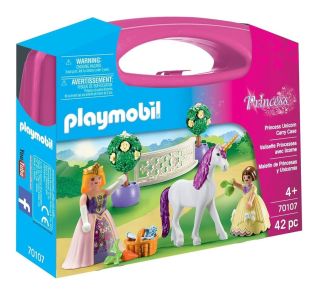 PLAYMOBIL MALETÍN PRINCESAS Y UNICORNIO