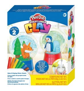PLAY-DOH ARCILLA Para Moldear x 80 gr. + Accesorios Bola Festiva