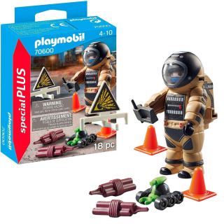 Playmobil Figura De Colección Special Plus Agente De Opereaciones