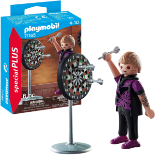 Playmobil Figura De Colección Special Plus Jugador De dardos