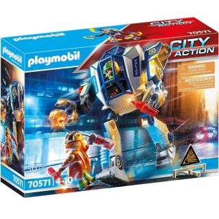 PLAYMOBIL CITY ACTION: Robot Policía en Operación Especial