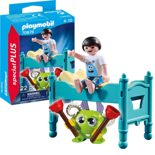 Playmobil Figura De Colección Special Plus Niño Con Monstruo Y Accesorios