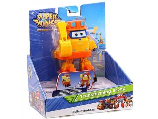 SUPER WINGS Figura Transformable Scoop