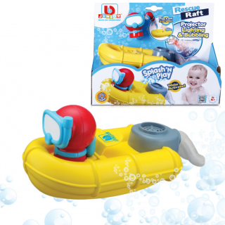 Juguete De Bebé BB Junior Splash N Play Balsa de Rescate con Luz y Efecto de Burbujas