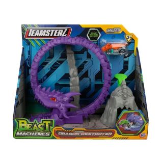 TEAMSTERZ Beast Machines Pista Dragón Destructor + 1 auto