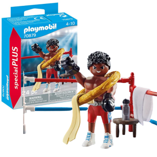 Playmobil Figura De Colección Special Plus Campeón De Boxeo
