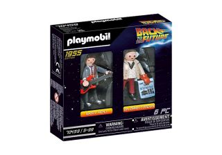 PLAYMOBIL BACK TO THE FUTURE Marty Macfly y Dr. Emmett Brown